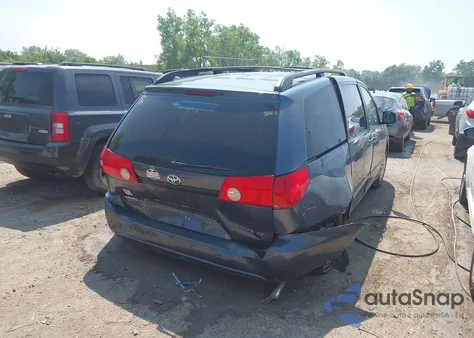 2008 Toyota Sienna Ce z USA, uszkodzony, nr VIN 5TDZK23C38S127773